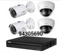CCTV camera security system fixing