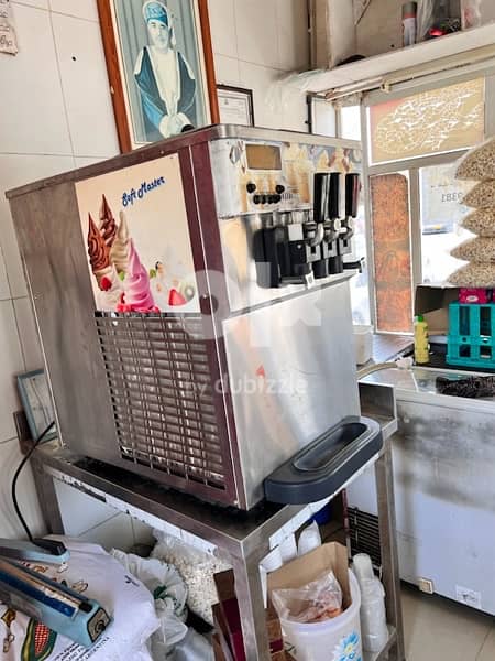 Olx softy ice online cream machine