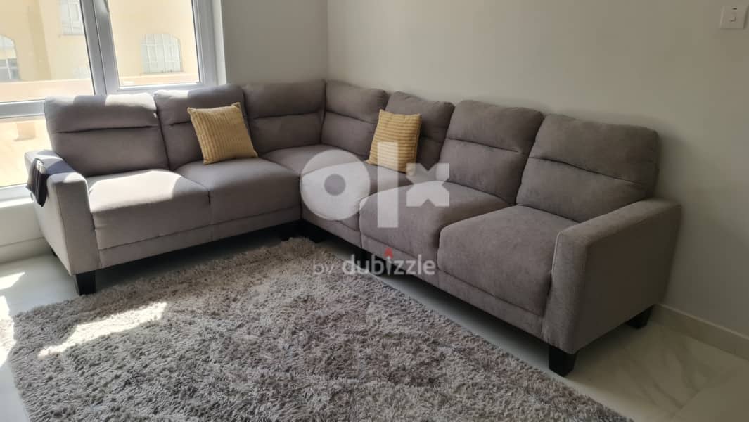 L shap sofa for sale جلسة مجلس  للبيع 0