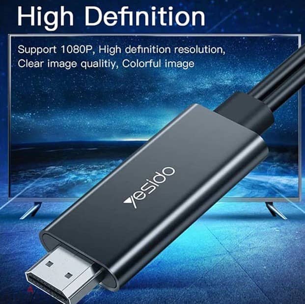 YESIDO LIGHTNING TO HDMI ADAPTER HM04 (Box-Pack) 1