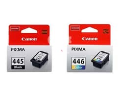 original canon cartridges 445 and 446 combo pack 0