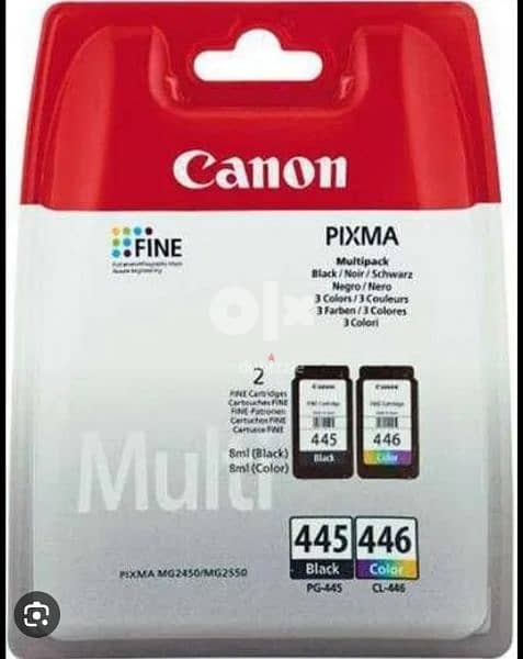 original canon cartridges 445 and 446 combo pack 1