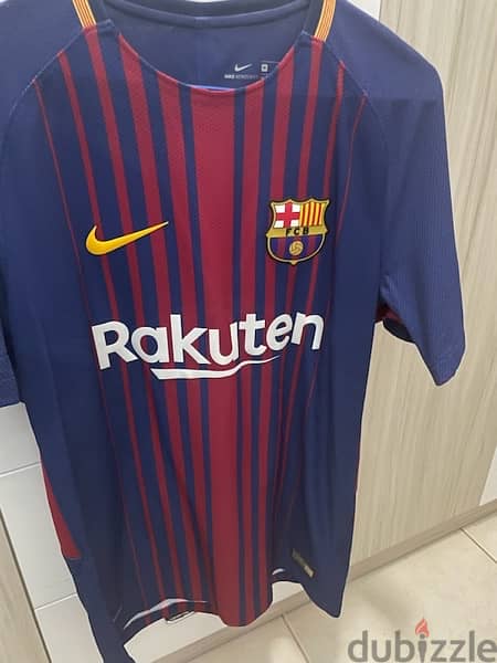 Authentic Barcelona 2017/18 Football Jersey 1
