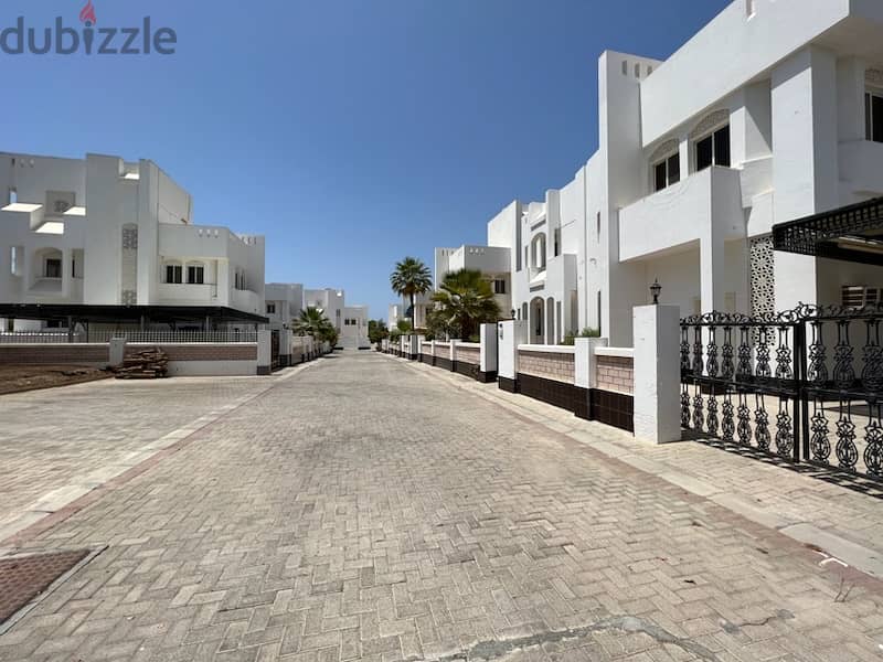 Highly recommended 4+1 Bhk twin villa  for rent at shatti qurum 1