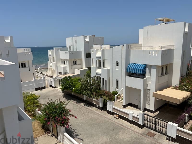 Highly recommended 4+1 Bhk twin villa  for rent at shatti qurum 6