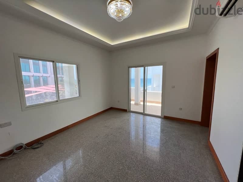 Highly recommended 4+1 Bhk twin villa  for rent at shatti qurum 13