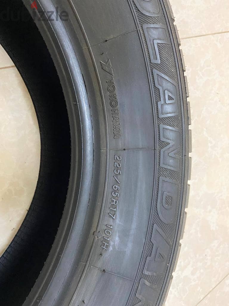 Yokohoma Geolandar Tire G91 size (225/65 R17) 0