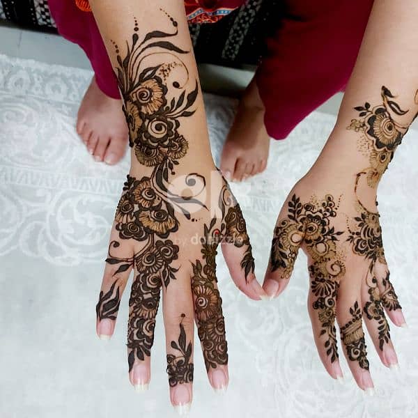 beautiful henna design for all events 3