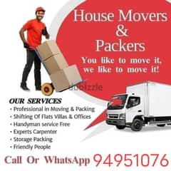 House, villas and offices shifting services are available at lowest