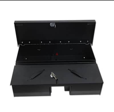 Flip top cash drawer