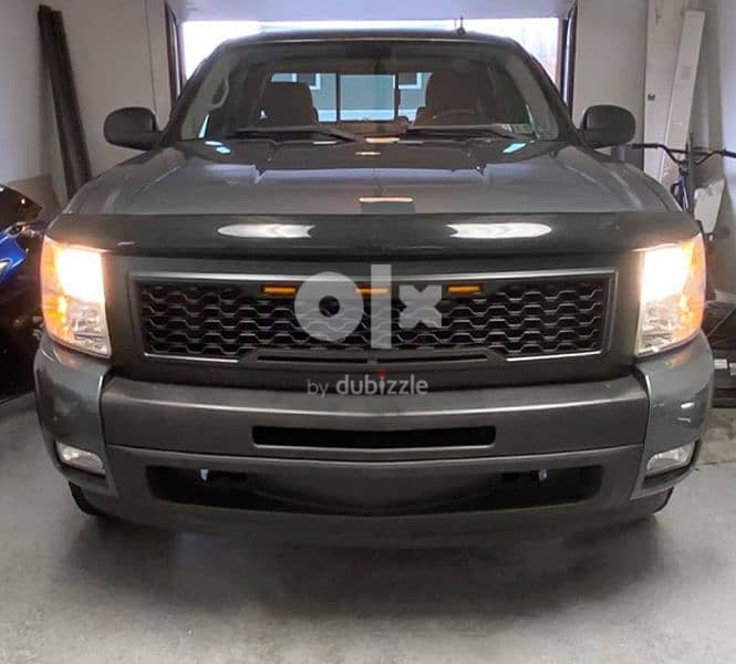 New Chevrolet SILVERADO 07-13 front grill gloss black 1