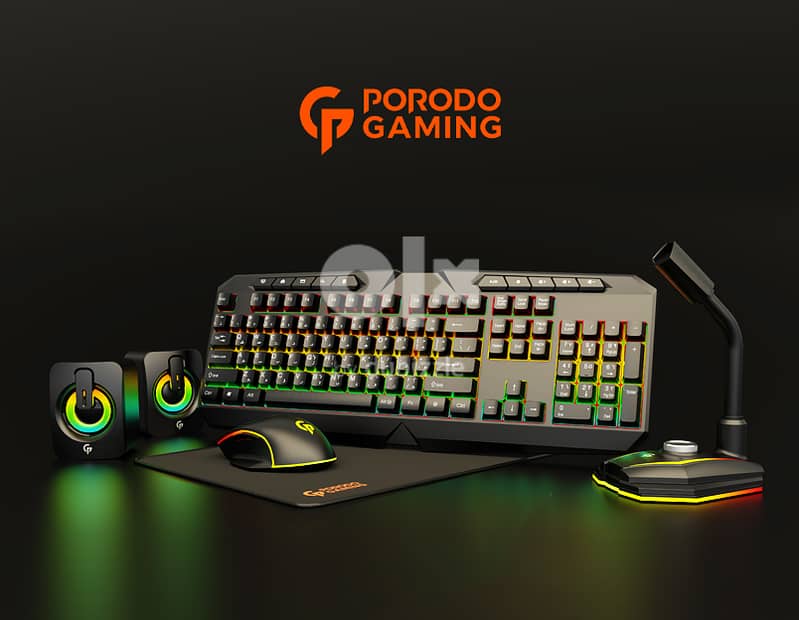 Porodo Gaming 5 in 1 Ultimate Gaming Kit (Whole-sale Price) 0