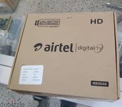 digital new Airtel HDD Receiver with 6month tamil telgu malyalam 0