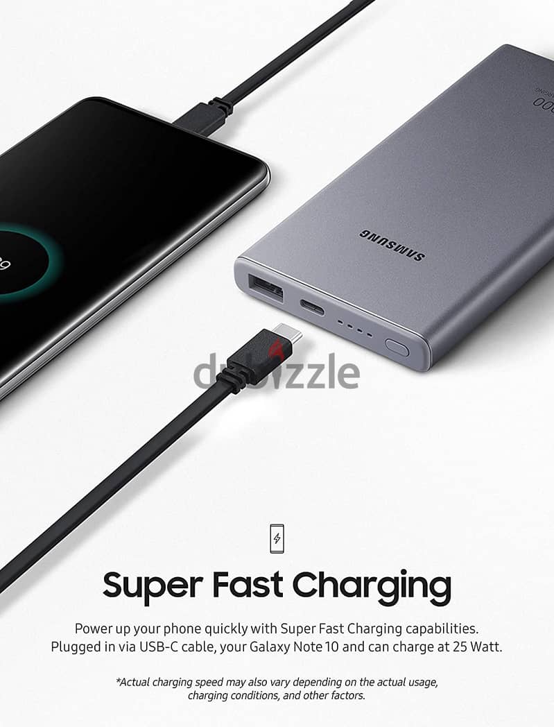 Samsung 10000 mAh super fast 25w portable usb-c battery pack (BoxPack) 1