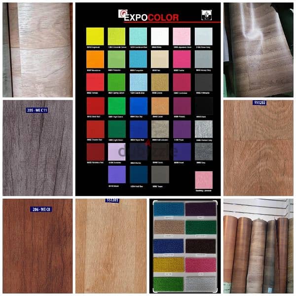 all kinds of expo carpet and vinyl floor available and supply and fix 0