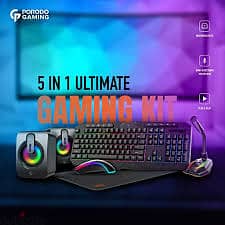 Porodo Ultimate Gaming 5 in 1 Kit {1 Year Warrenty}