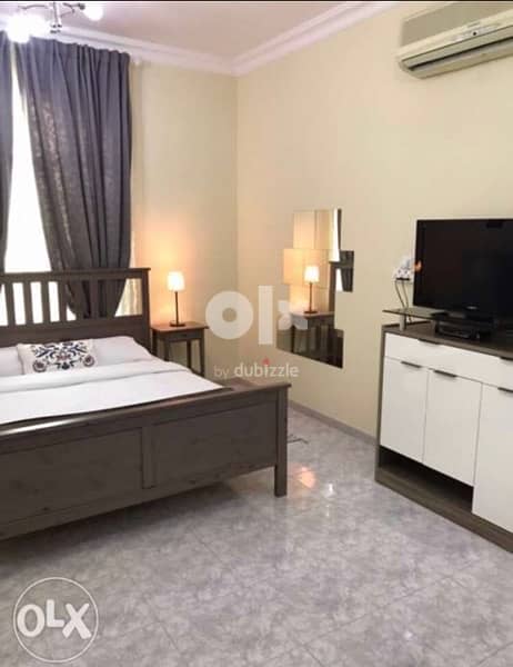 Fully furnished Studio room for rent in Azaibah behind AlFAIR Hyper M. 2