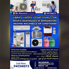 Ansab AC installation repair Muscat