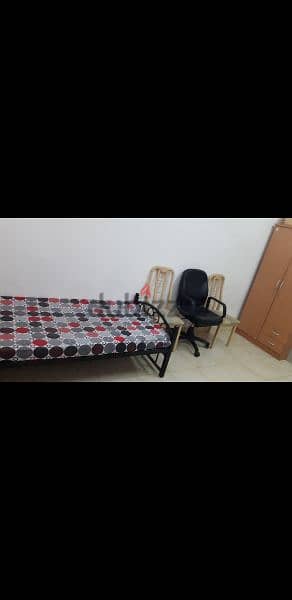 Room for rent Al Khuwair young executive bechural. 79160630. asap 1