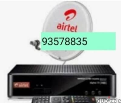 New Airtel Digital HD receiver With six months malayalam Tamil