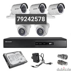 new CCTV cameras and intercom door lock mantines and fixing