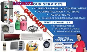 HVAC Muscat air conditioner repair technician