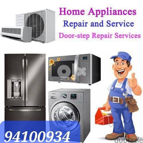 Al mouj Refrigerator services fixing anytype in I⁹ 0