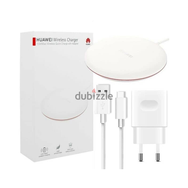 Huawei wireless charger 15w quick charge with adaptor (New Stock!) 1