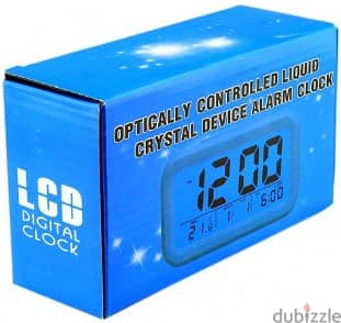 LCD Digital clock blue box LBB204 (New Stock!) 1