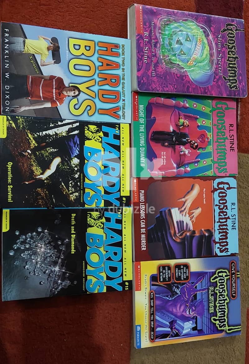 OMR 1 Each for Hardy Boys and Goosebumps Books 0
