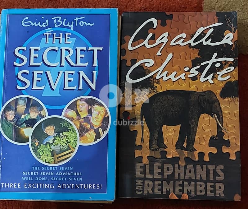 OMR 4 for Agatha Christie Book + 1  Secret Seven 0