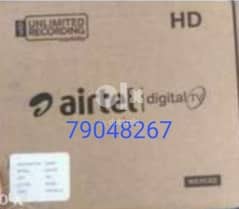 New Airtel HD receiver With six months malayalam Tamil 0