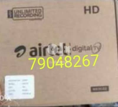 Airtel new Digital HD receiver With six months malayalam Tamil