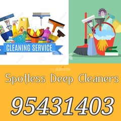 One time deep cleaning and maintenance services