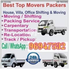 House shifting service available 24hour transport available