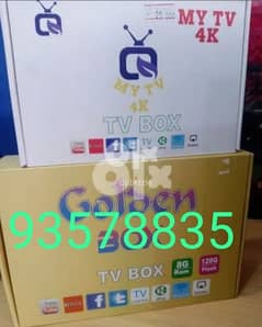 New Android box with 1year subscription latest model
