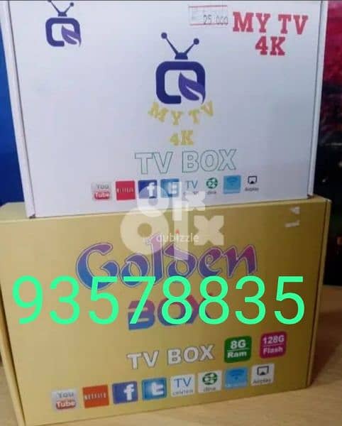 Yellow model android smart all country channels work 0