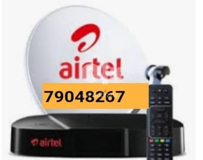 Airtel new Digital HD receiver With six months malayalam Tamil