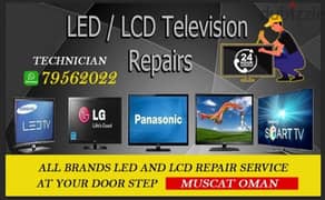 lcd led smart tv repairing/home services 0