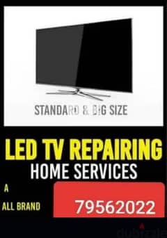 lcd led smart tv repairing/home service 0