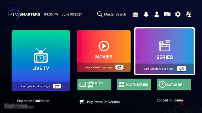 IP-TV Smarter Pro Subscription Available 3