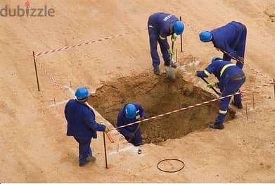 We do manualy excavation 0