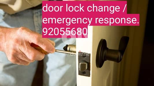 lock door open/door repair/Carpenter/furniture repair/wall drilling