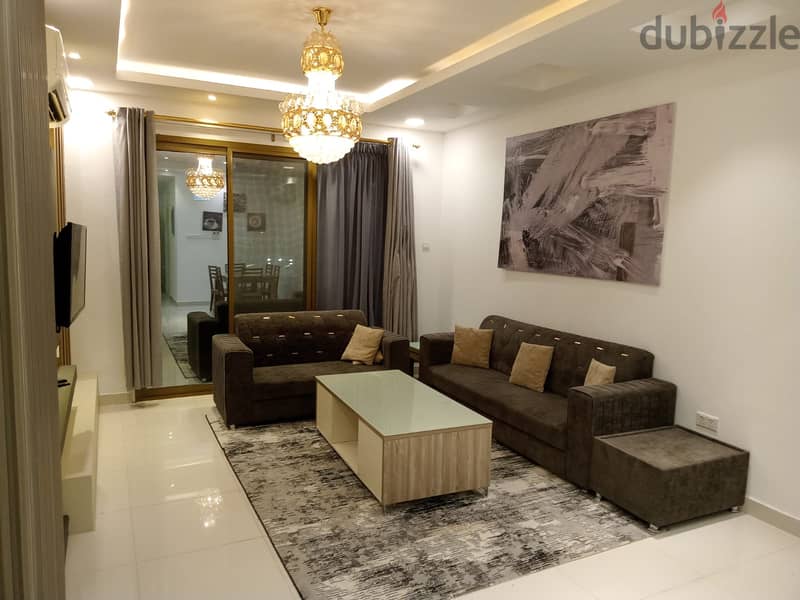 شقه للايجار2غرفه مفروشه في بوشر - Apartments for Rent - 127610763