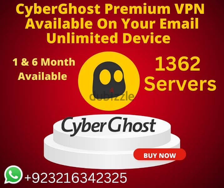 Cyberghost VPN & Premium Netflix Available at Cheap Price 2