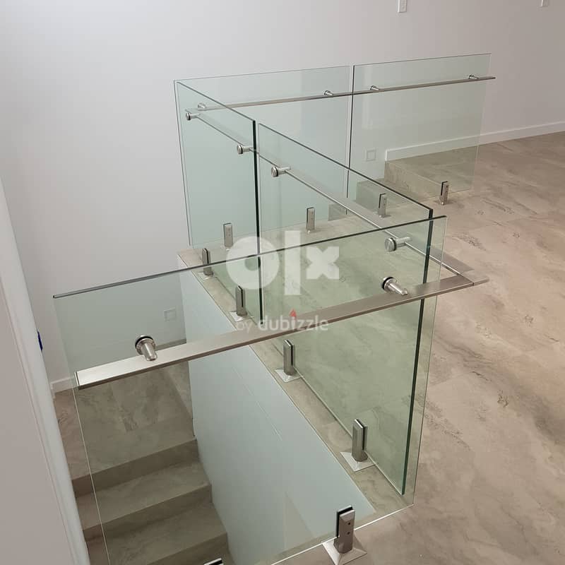 we will do glass work, glass partition, glass table, tempered glass 5