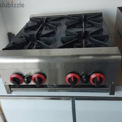 cooking range table top