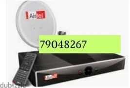 Airtel new Full HDD receiver with 6months south malyalam tamil