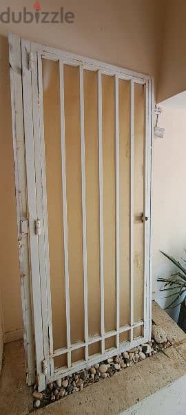 Metal door with frame, Wire mesh with frame 7