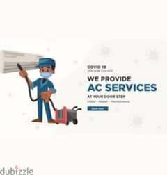 ghubara Specialist AC Fridge services fixing anytype.